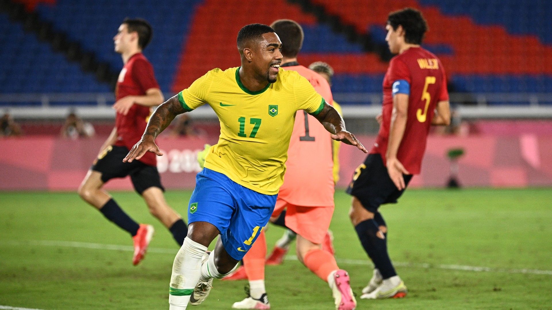 Malcom Brazil Spain Olympics 2020