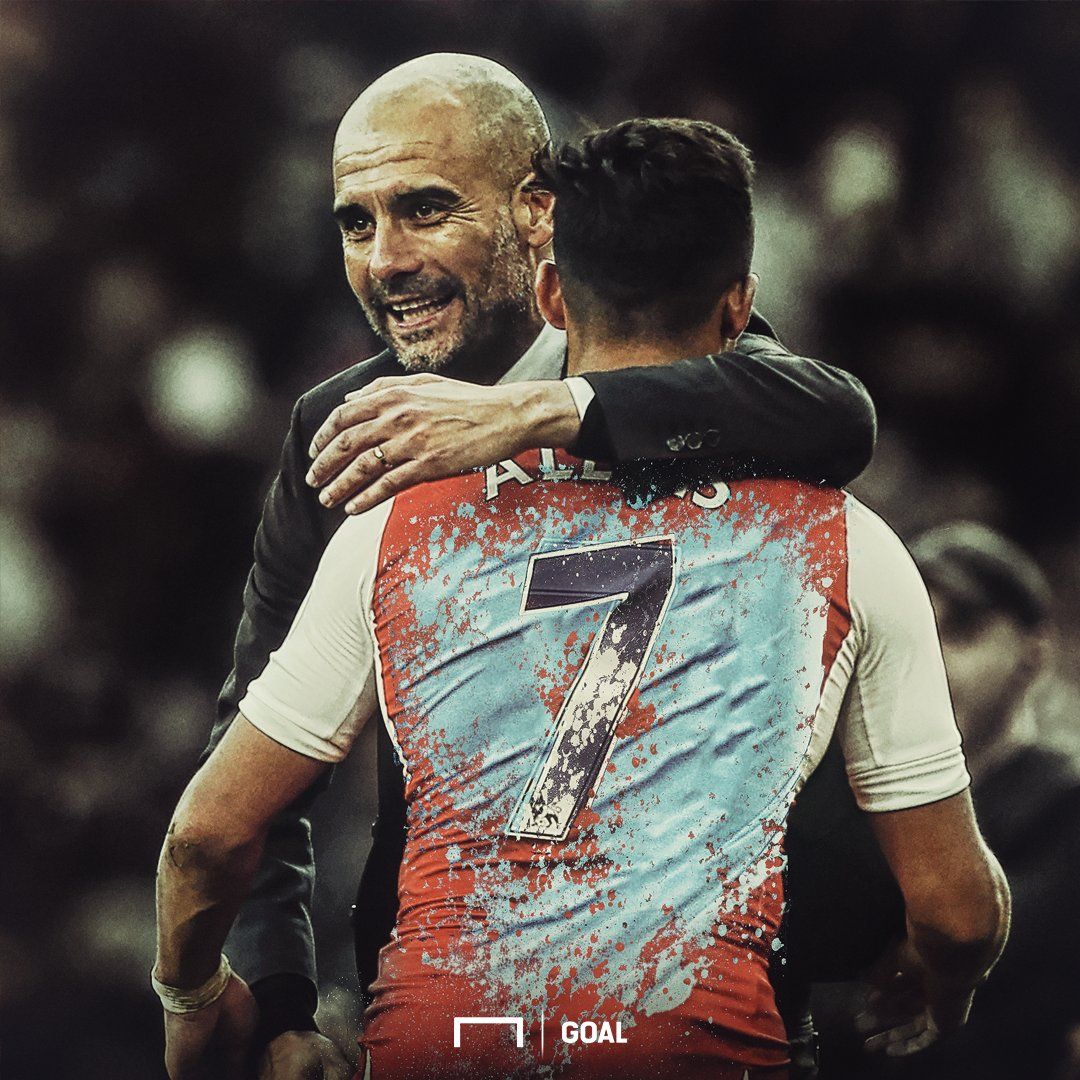 Sanchez Guardiola Manchester City