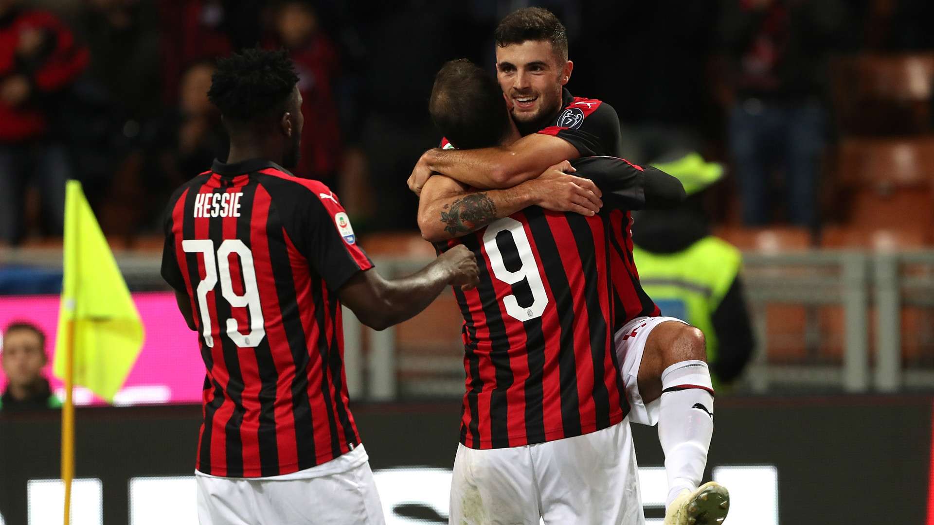 Milan celeb Sampdoria