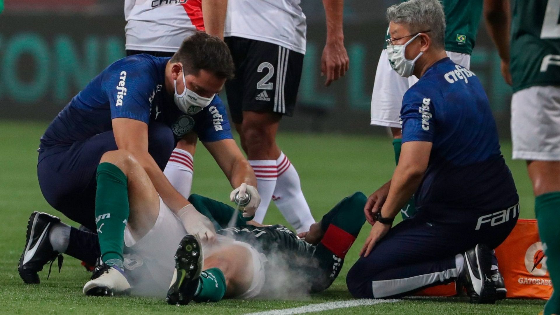 Gustavo Gómez Palmeiras River Plate Libertadores 13 01 2021