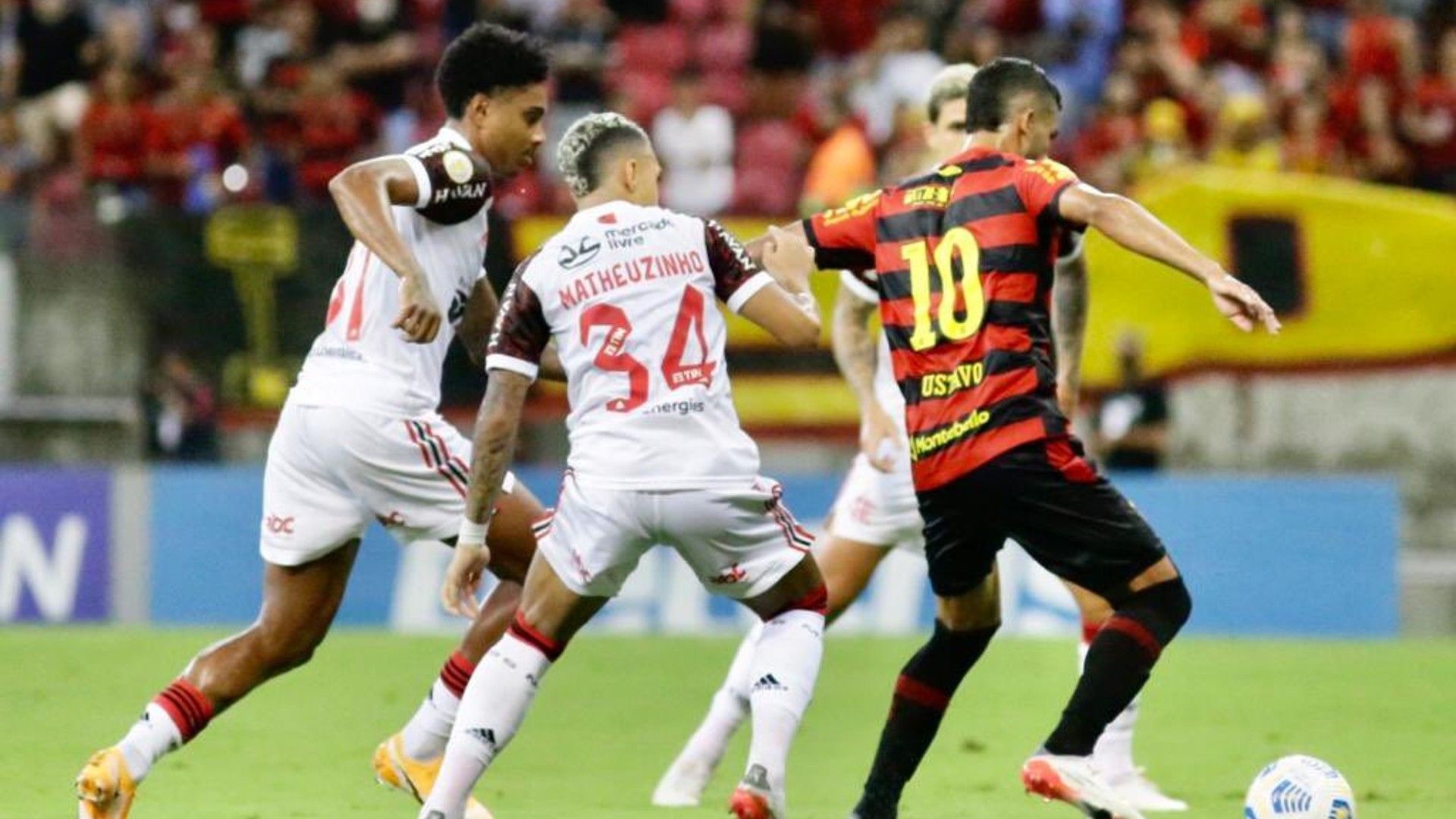 Sport Flamengo Brasileirão 03 12 2021