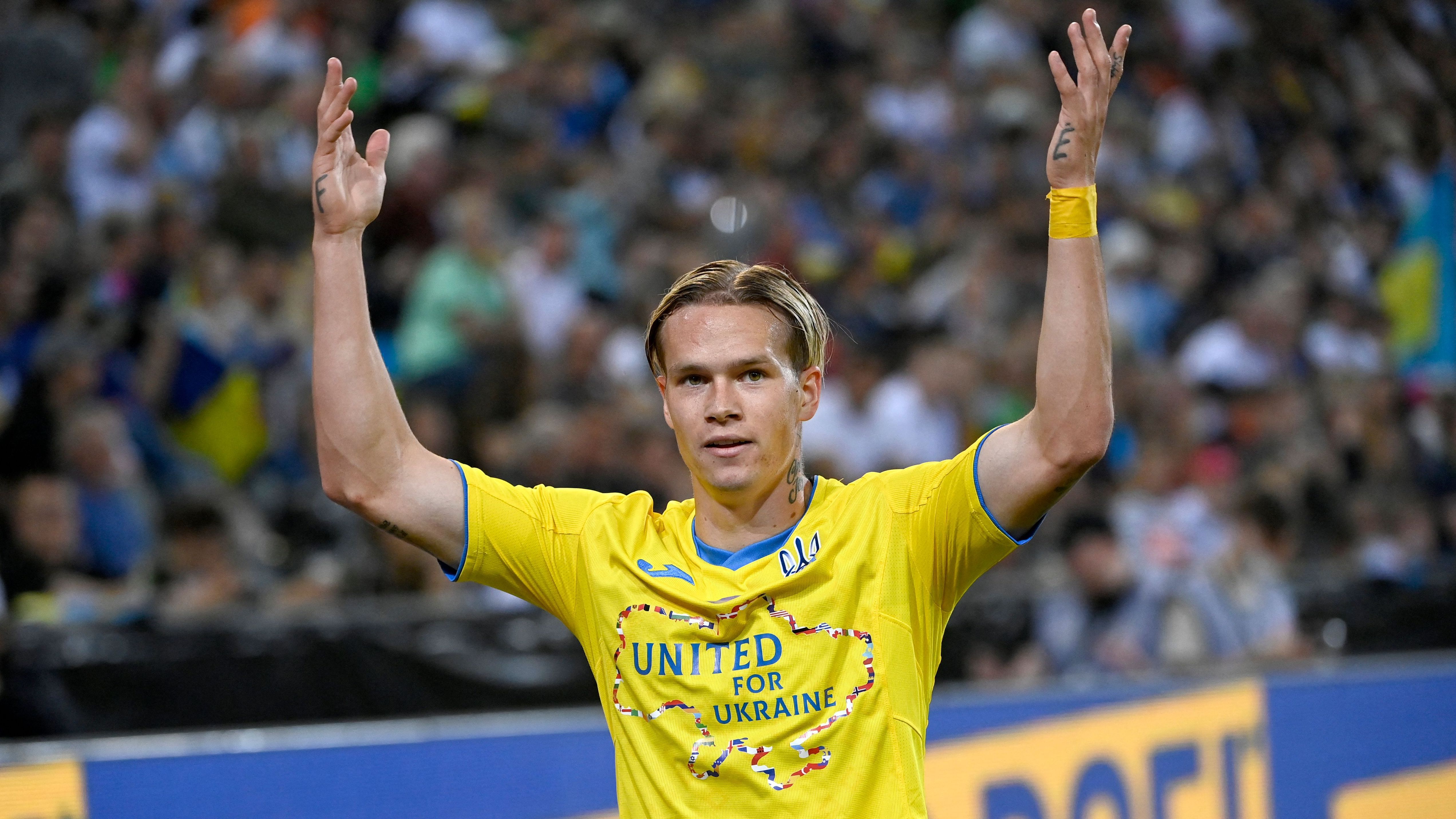 Mykhaylo Mudryk Ukraine 2022