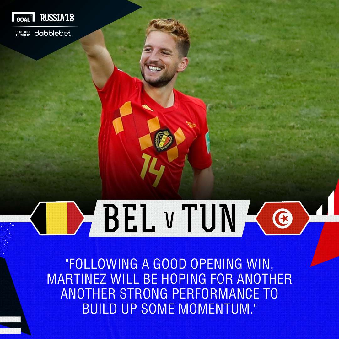 Belgium Tunisia graphic