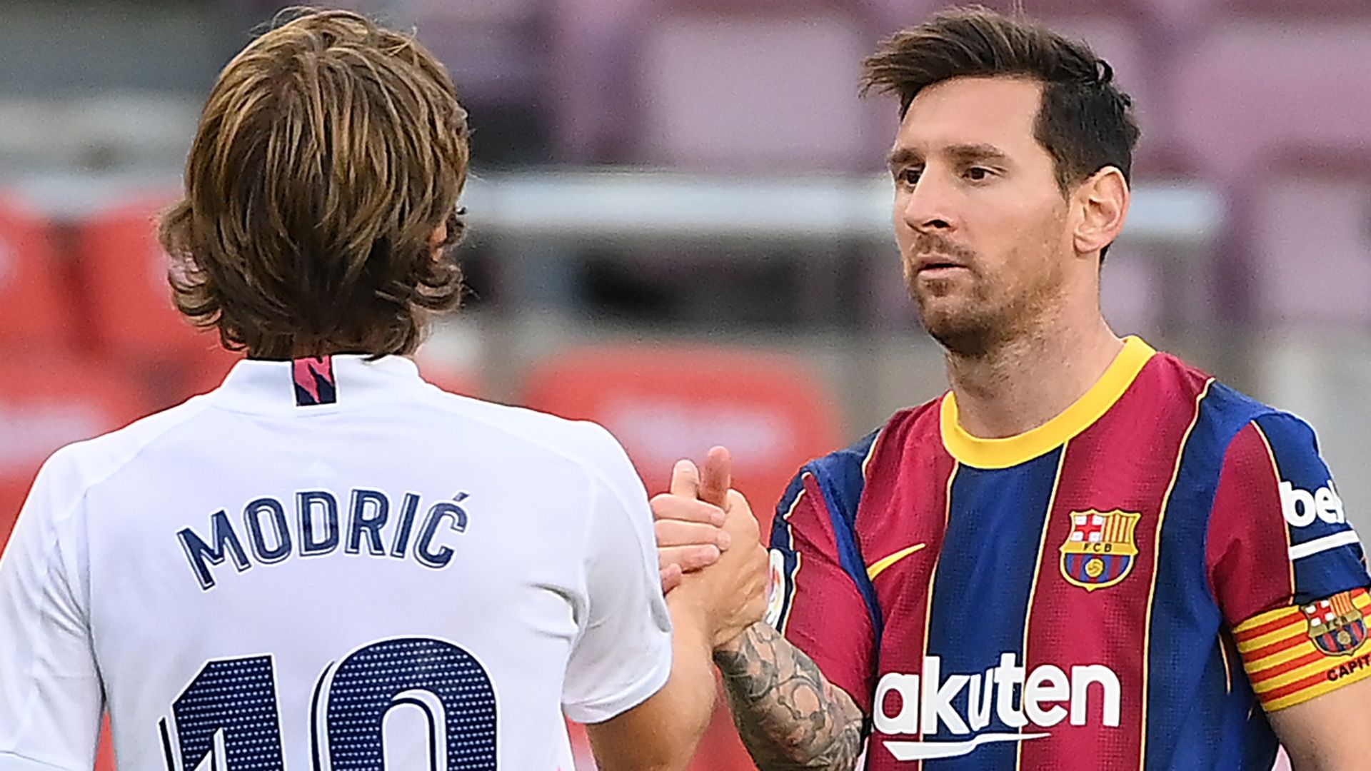 Luka Modric Real Madrid Lionel Messi Barcelona 2020-21