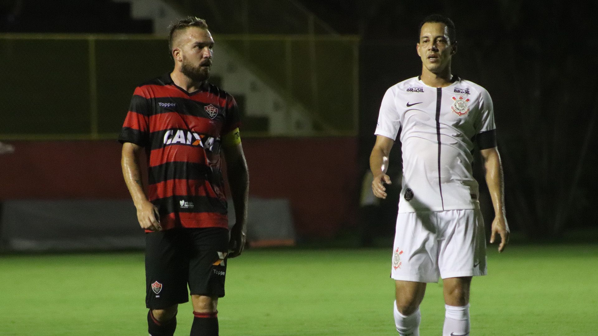 Uillian Correia Rodriguinho Vitoria Corinthians 25042018 Copa do Brasil