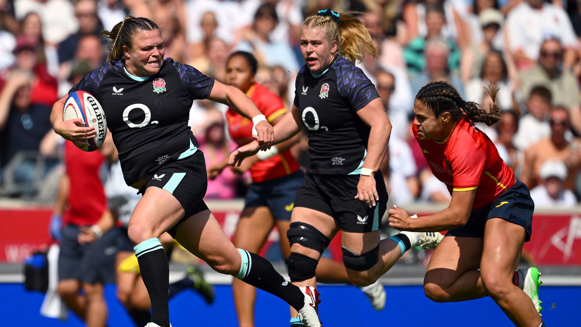 England Red Roses v Spain - Women's Rugby World Cup Warm Up Match