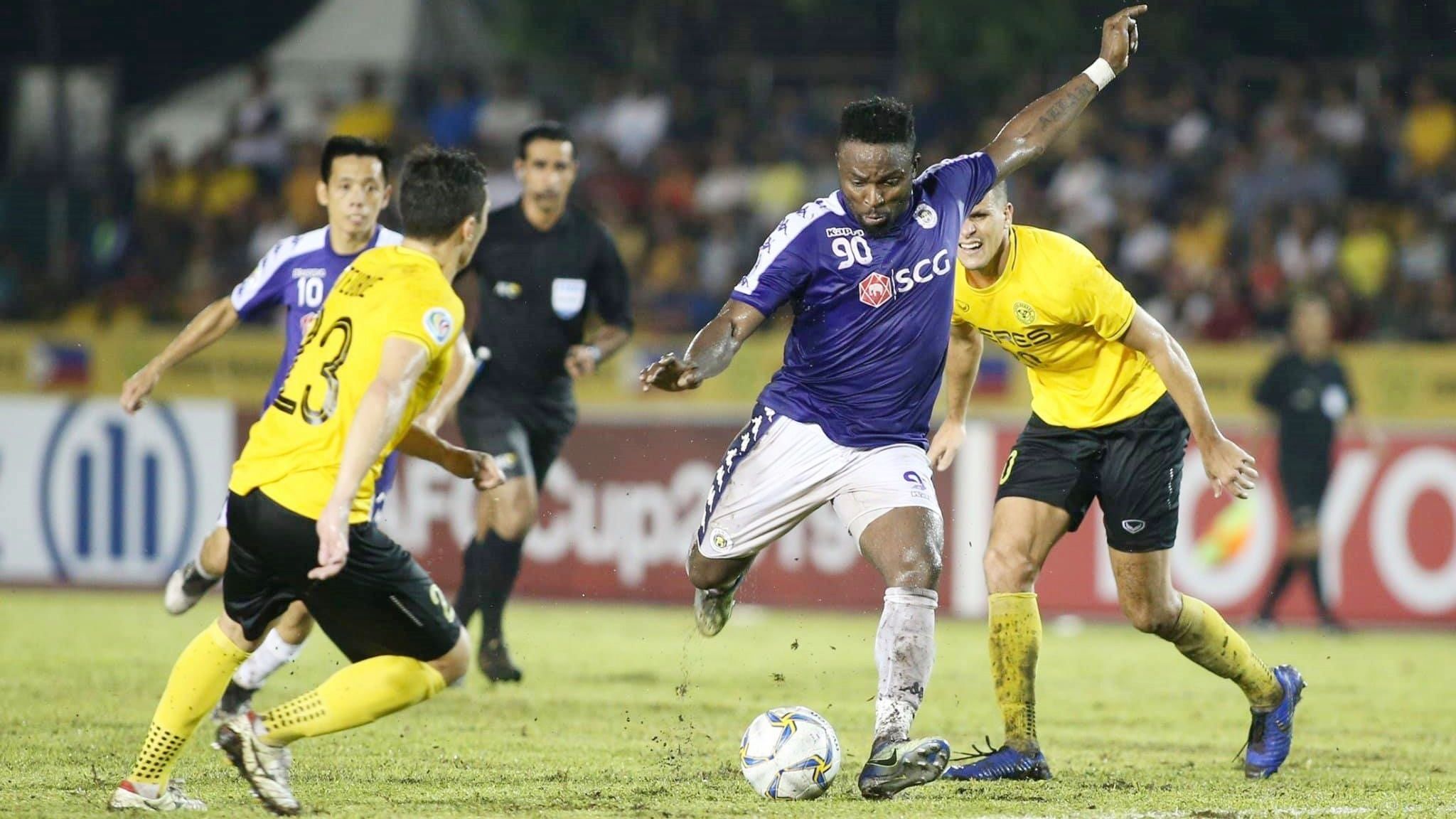 Ganiyu Oseni Ceres Negros vs Ha Noi FC AFC Cup 2019