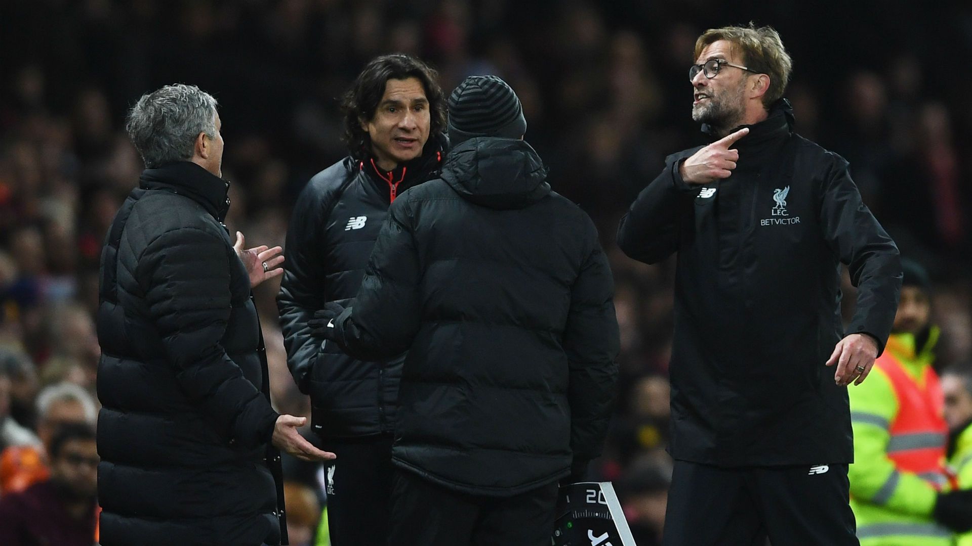 Jose Mourinho Jurgen Klopp Manchester United Liverpool