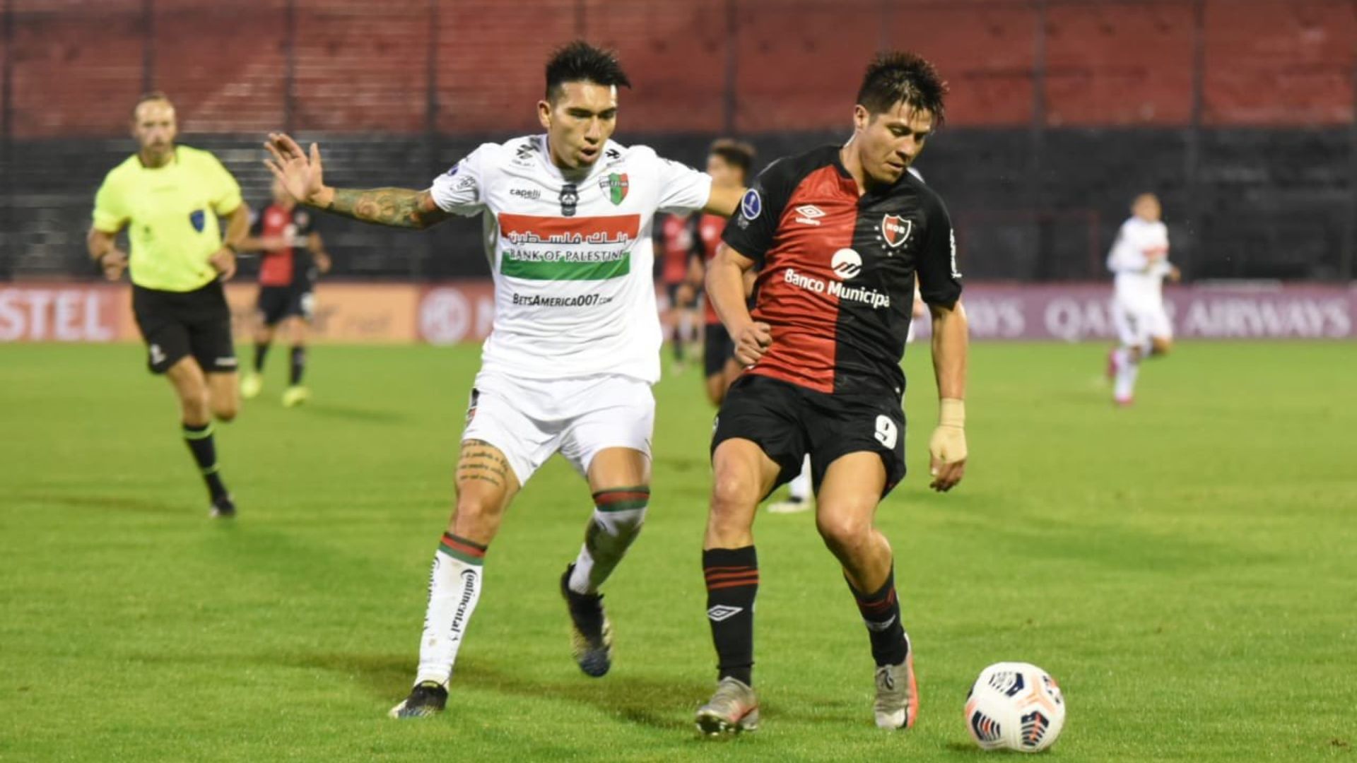200521 Newell's Palestino Jonathan Cristaldo