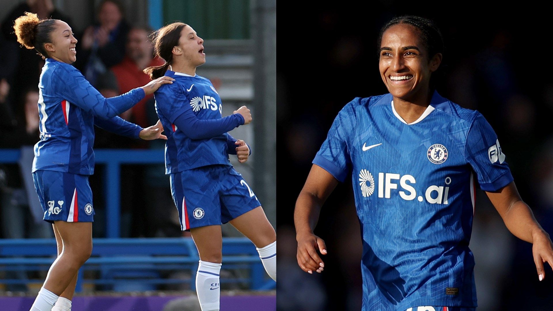 Sam Kerr Naomi Girma Chelsea Women gfx