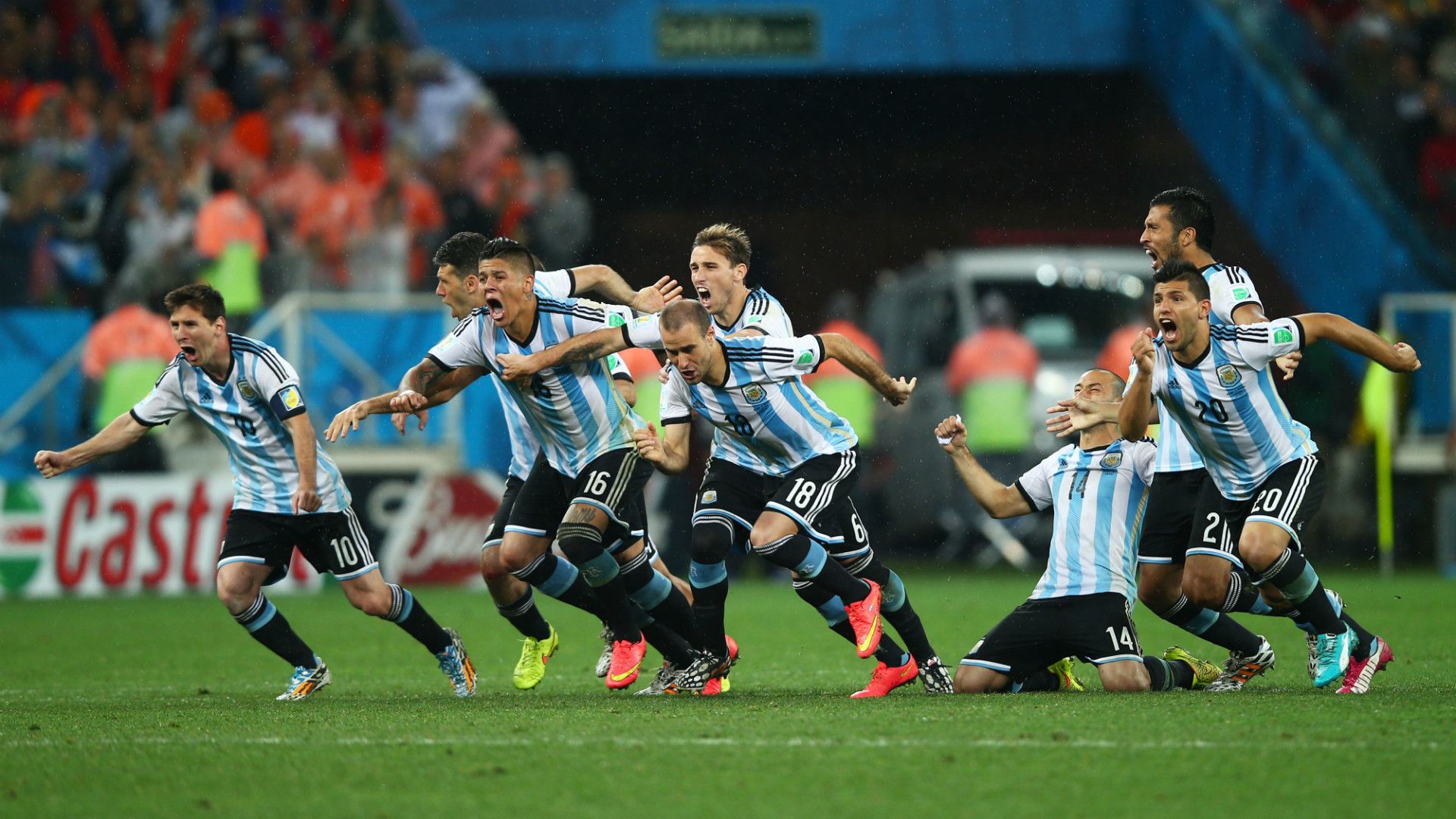 Argentina Netherlands Brazil World Cup Semifinals Sao Paulo 0907201
