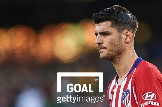 아틀레티코 마드리드 공격수 알바로 모라타. 사진=게티이미지