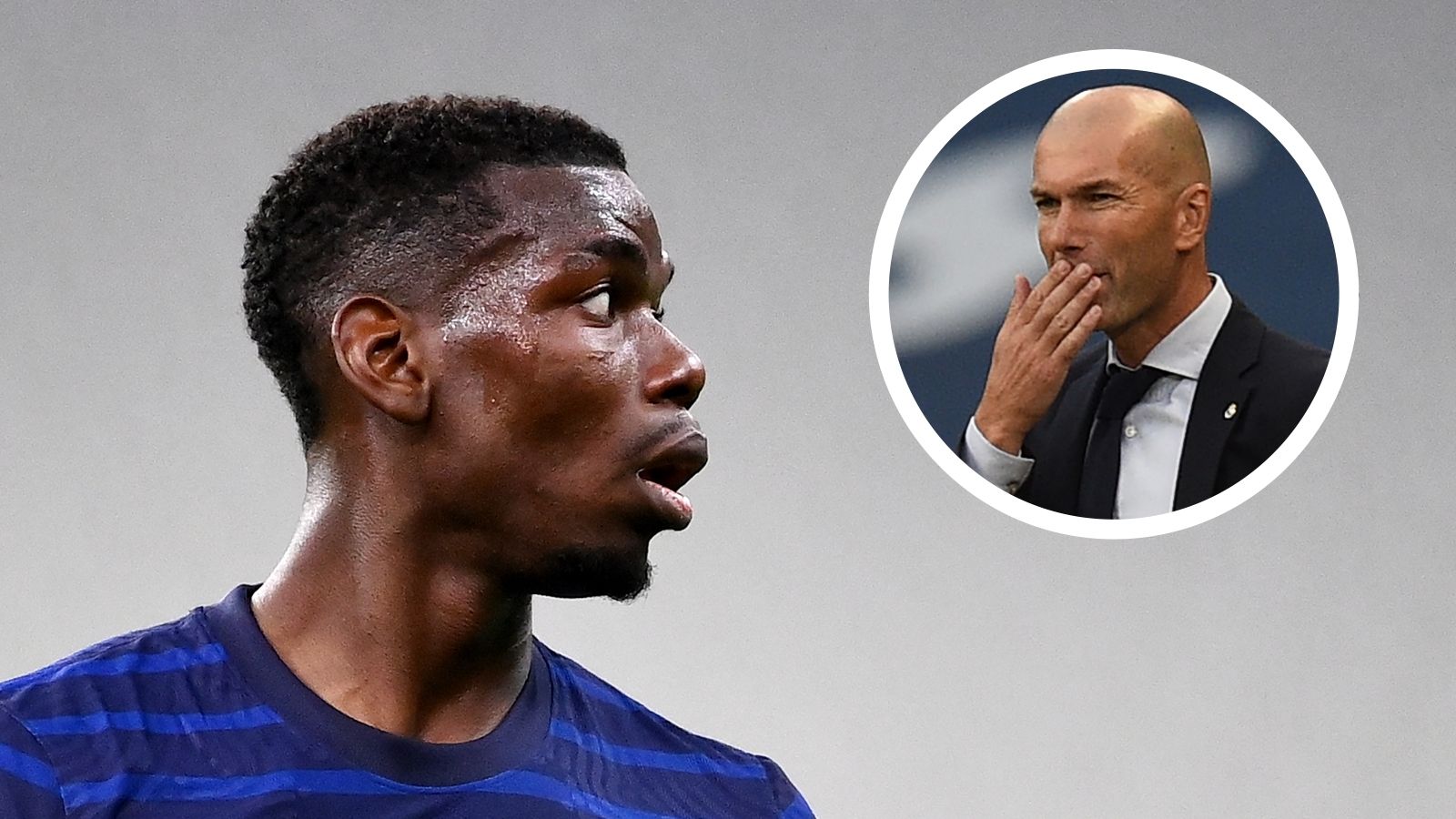 Paul Pogba Zinedine Zidane