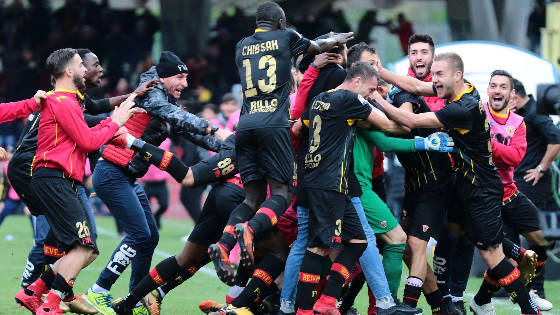 Benevento Milan Serie A 12032017