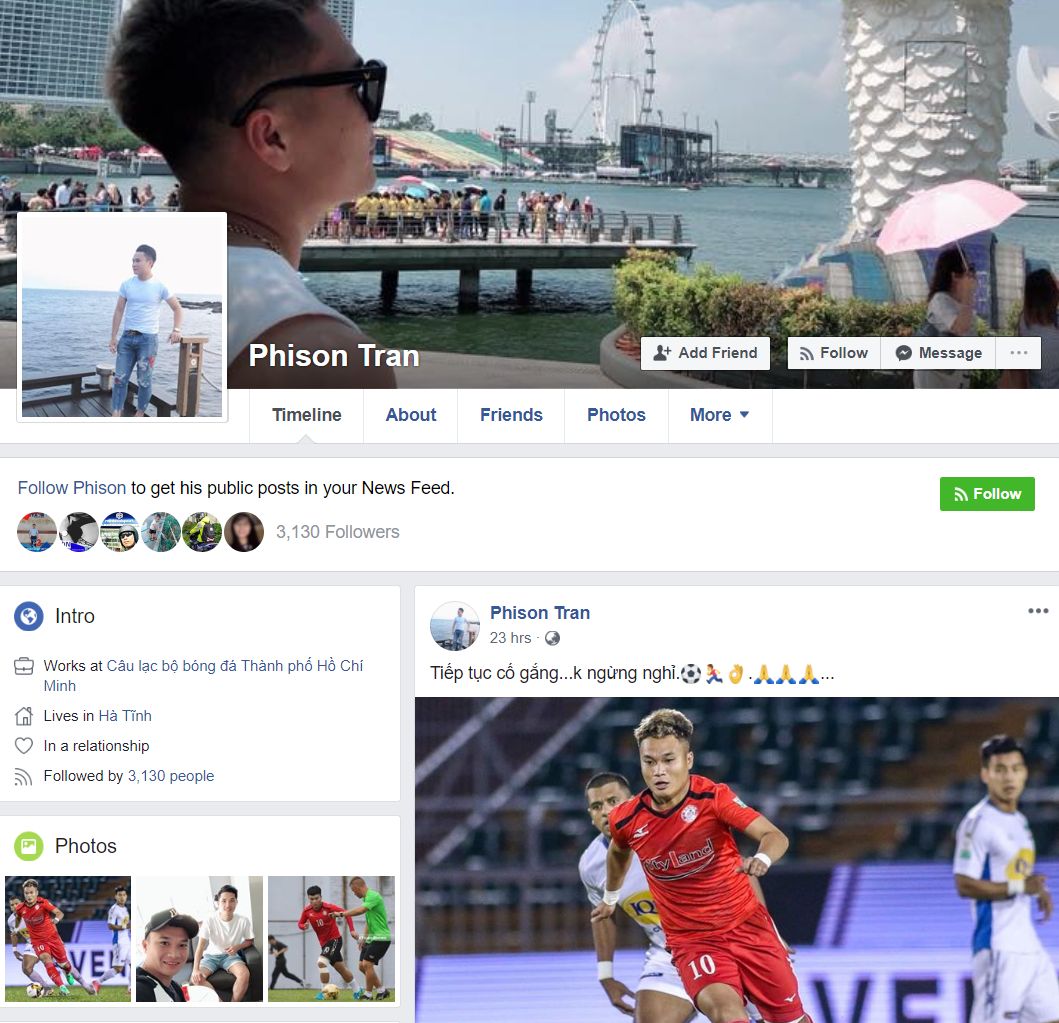 Phi Sơn Facebook