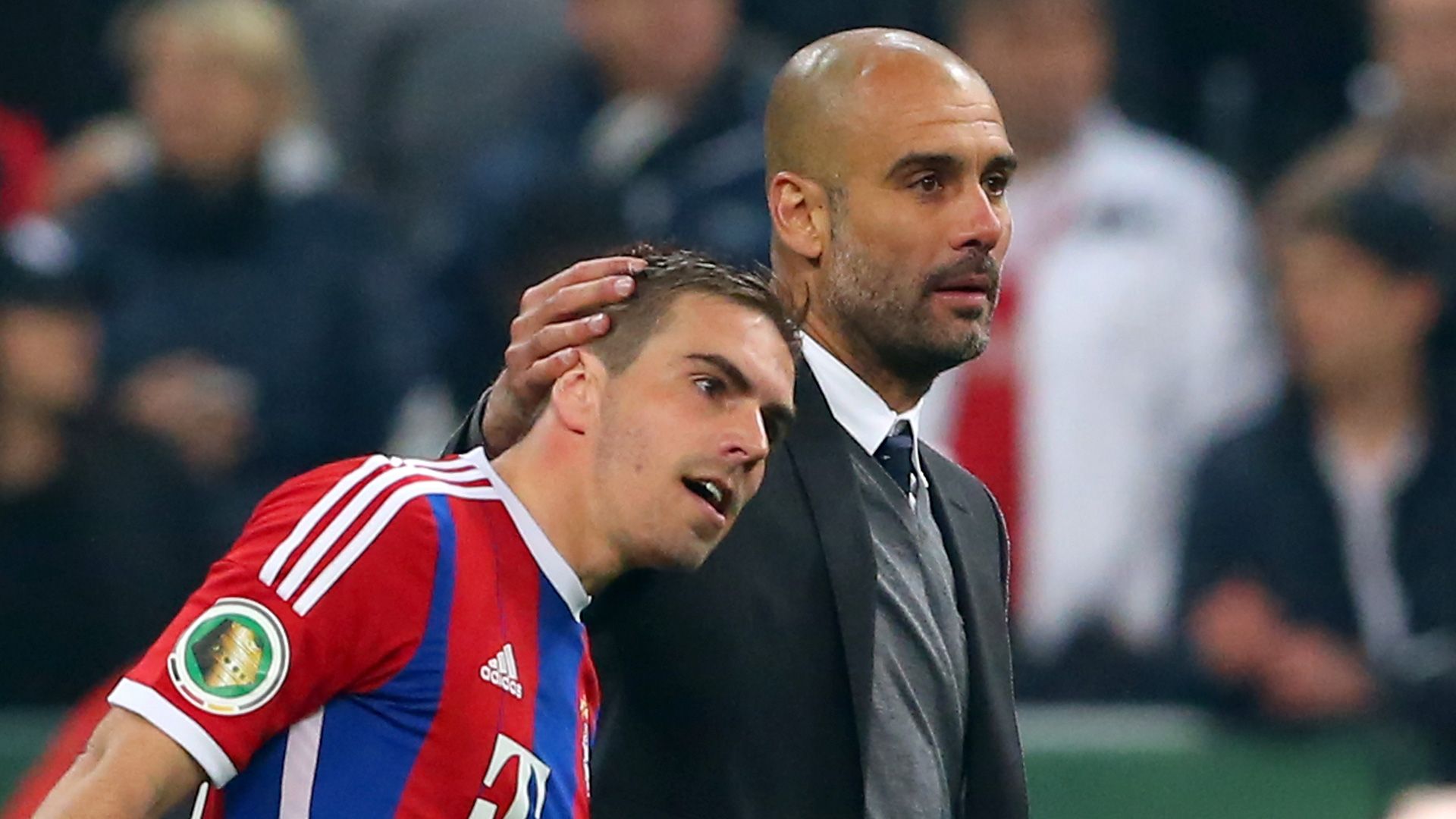 Lahm Guardiola FC Bayern 28042015