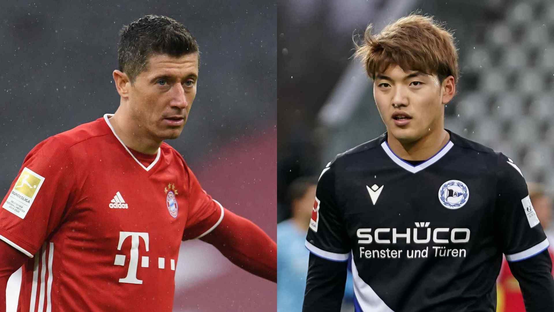 Lewandowsk Bayern Doan Bielefeld 2020-21