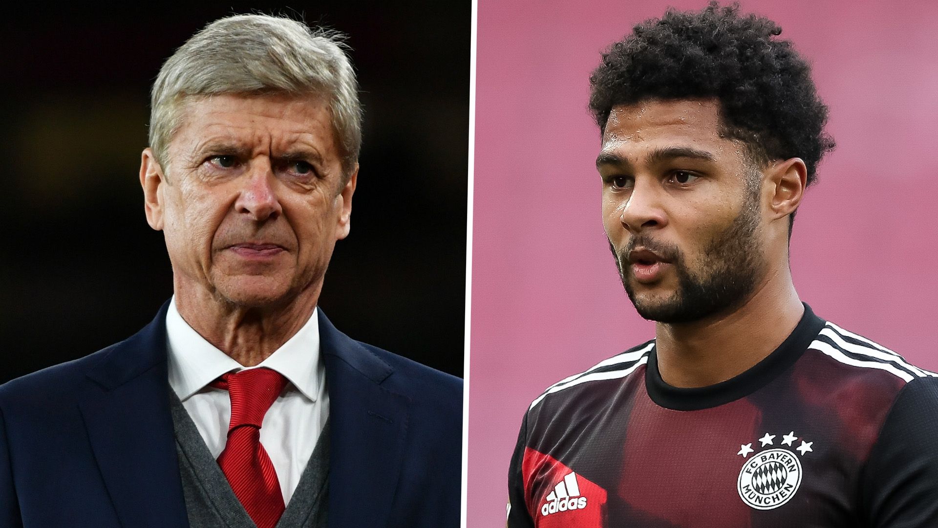Arsene Wenger Serge Gnabry