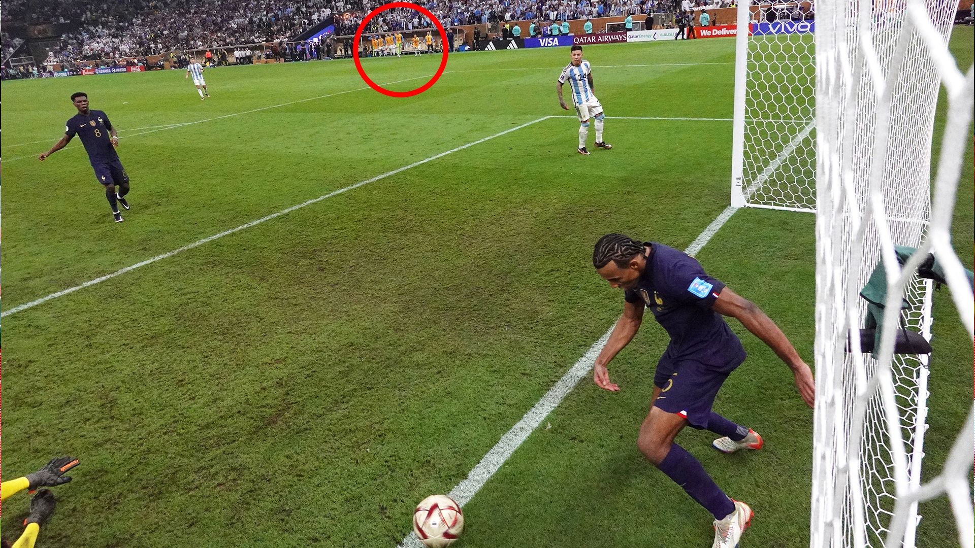 Troisième but argentin