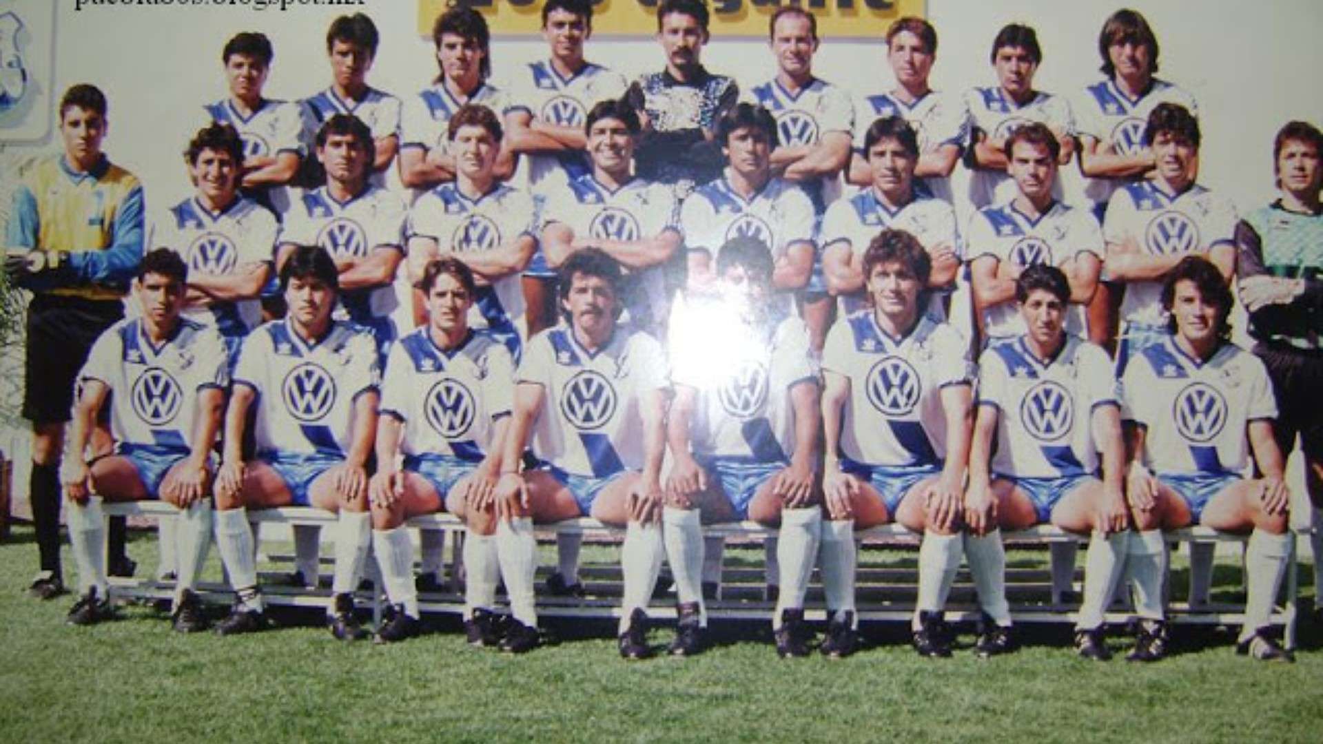 Plantel del puebla campeón de liga mx en 1989