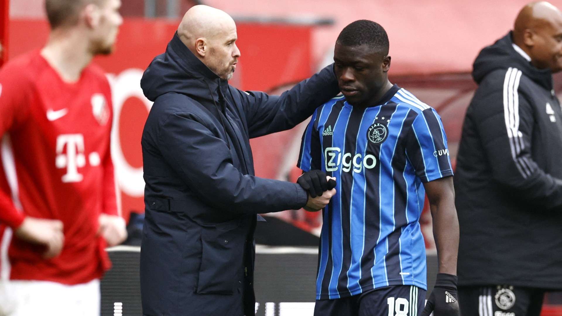 Brian Brobbey Erik ten Hag Ajax 2021-22