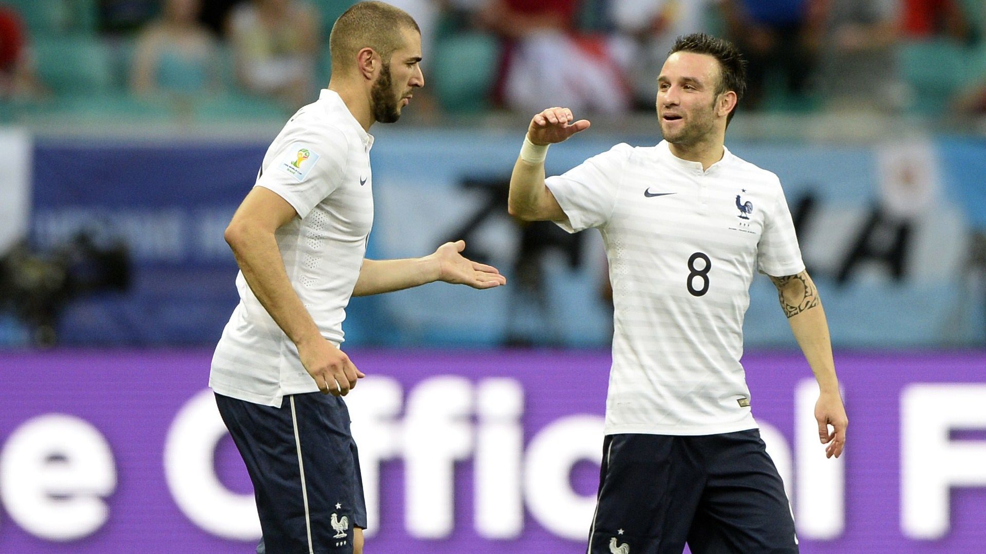 Karim Benzema Mathieu Valbuena France