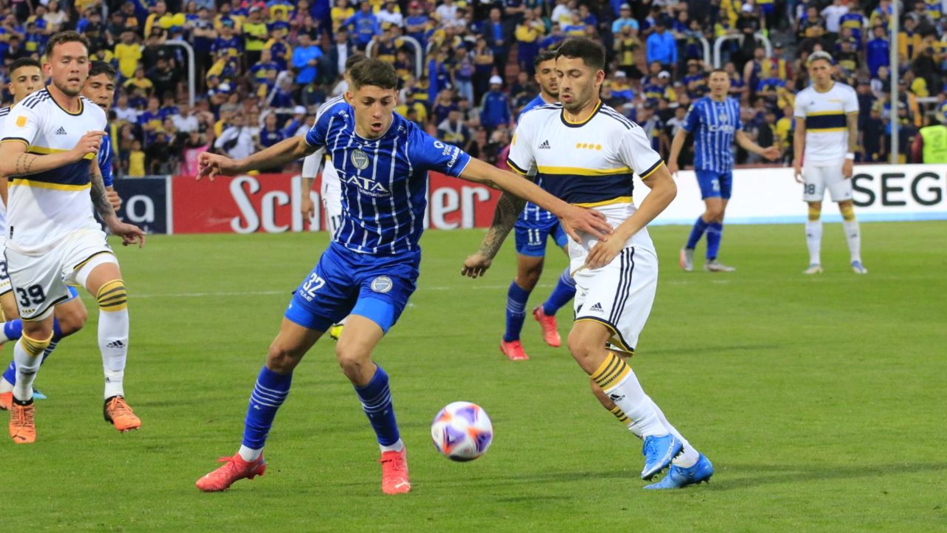 alan varela boca godoy cruz torneo de la liga 23092022