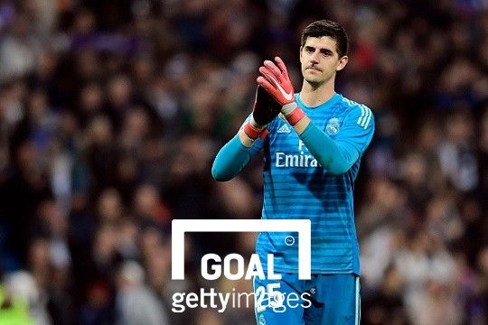 레알 마드리드 골키퍼 티보 쿠르투아. 사진=게티이미지