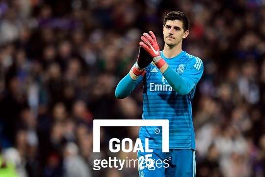 레알 마드리드 골키퍼 티보 쿠르투아. 사진=게티이미지