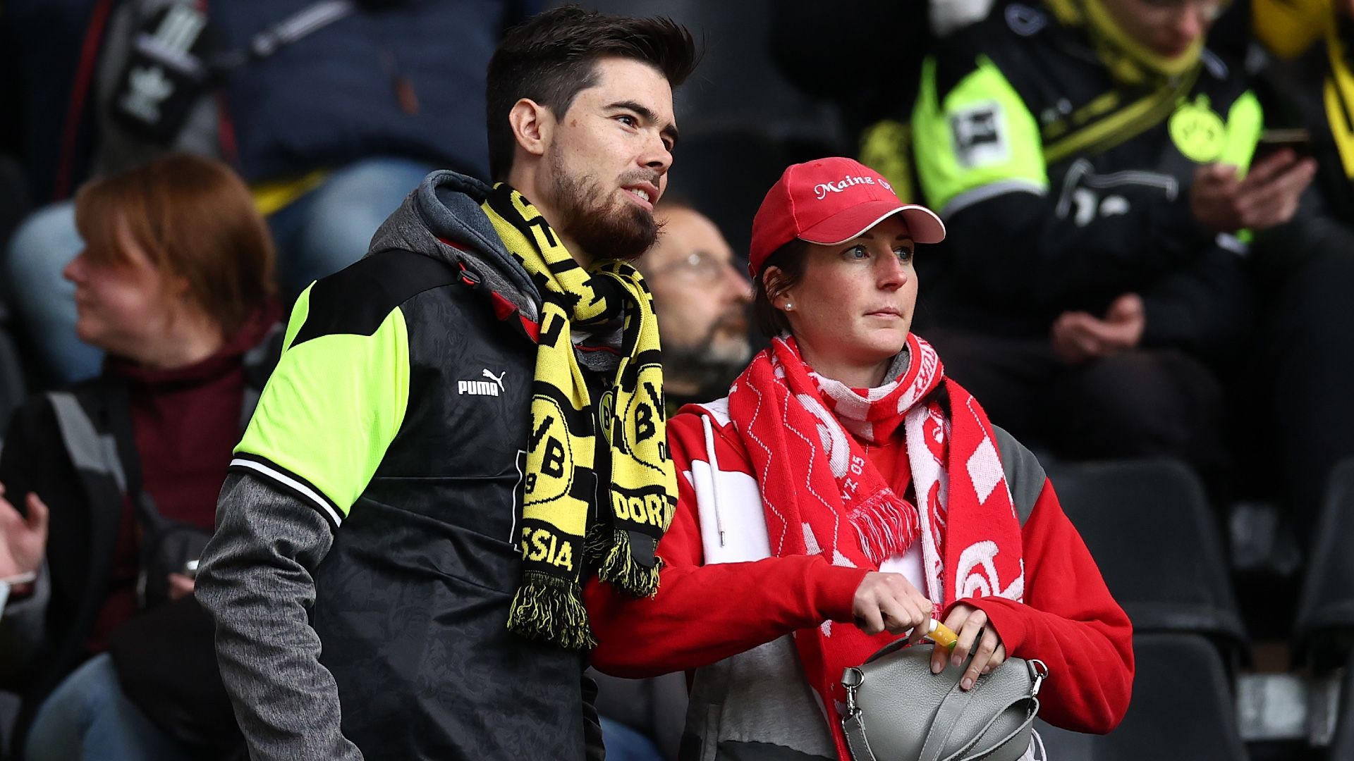 Borussia Dortmund Mainz 05 fans 2021
