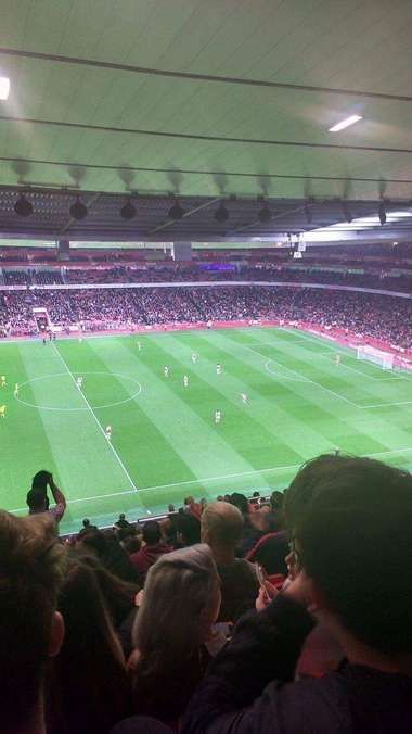 arsenal emirates stadium 25102017