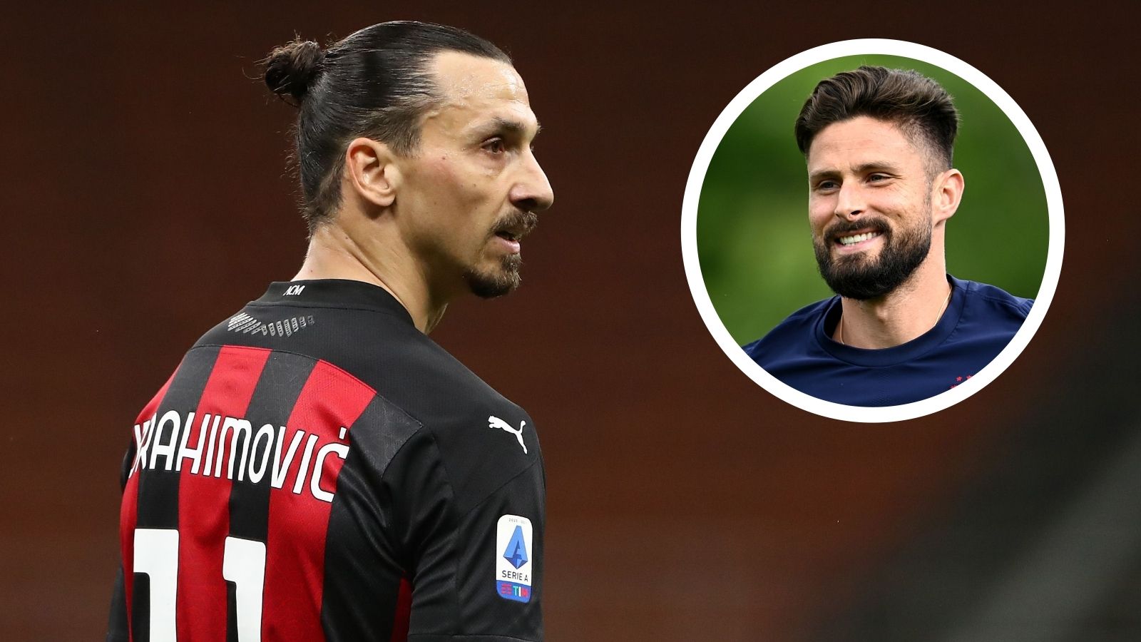 Zlatan Ibrahimovic Olivier Giroud
