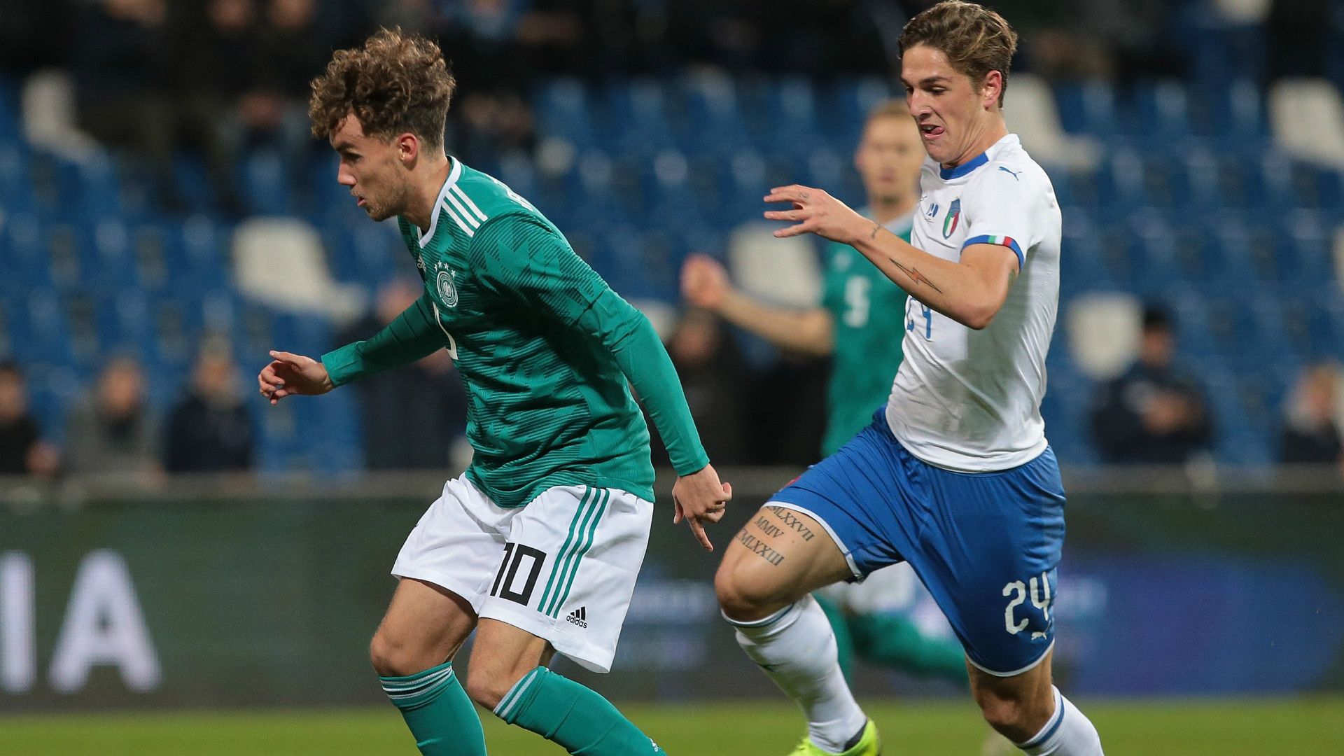 Zaniolo Italy U21 Germany U21