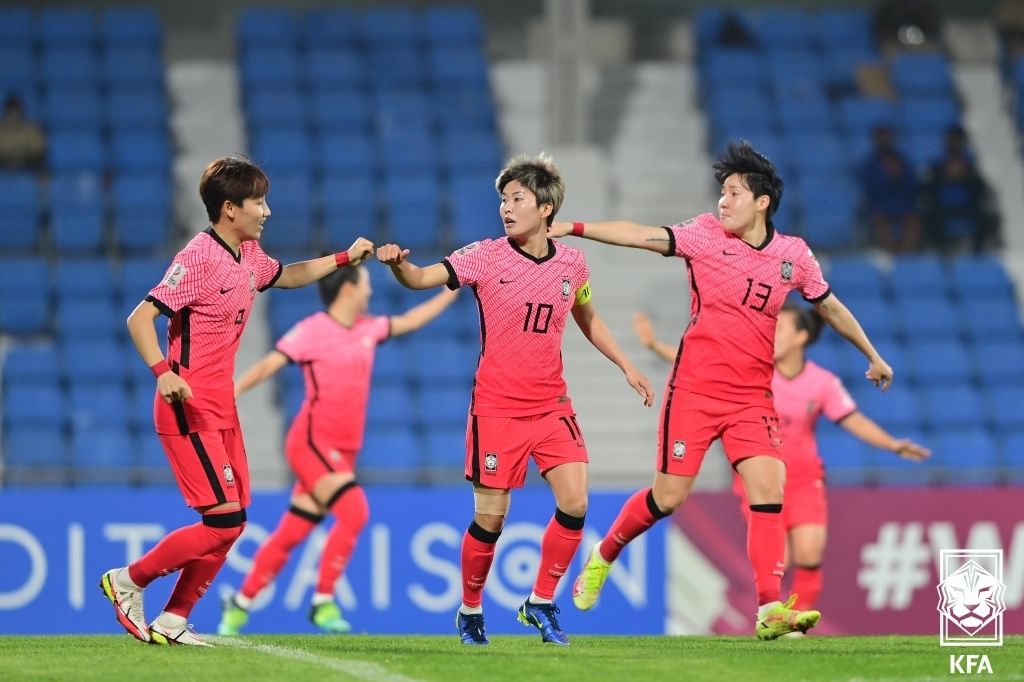 여자 아시안컵 지소연 골