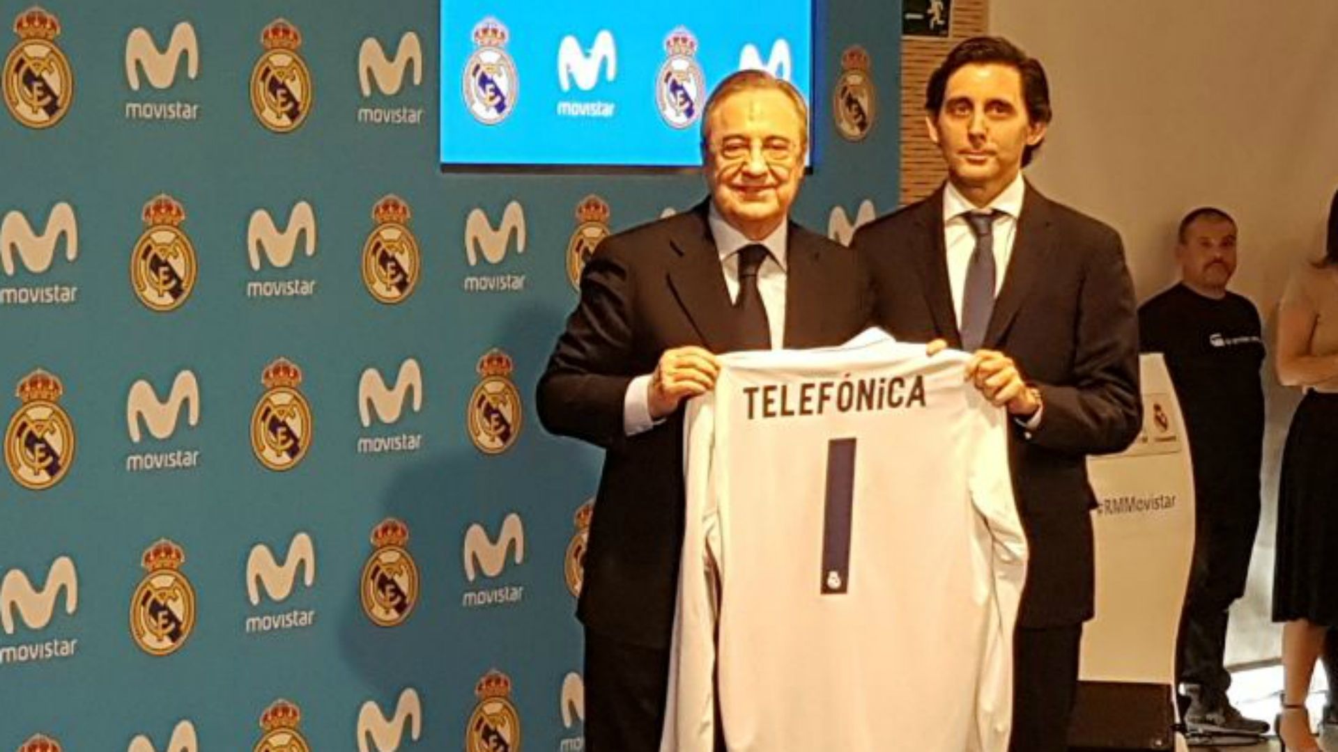 Florentino Perez Real Madrid telefonica