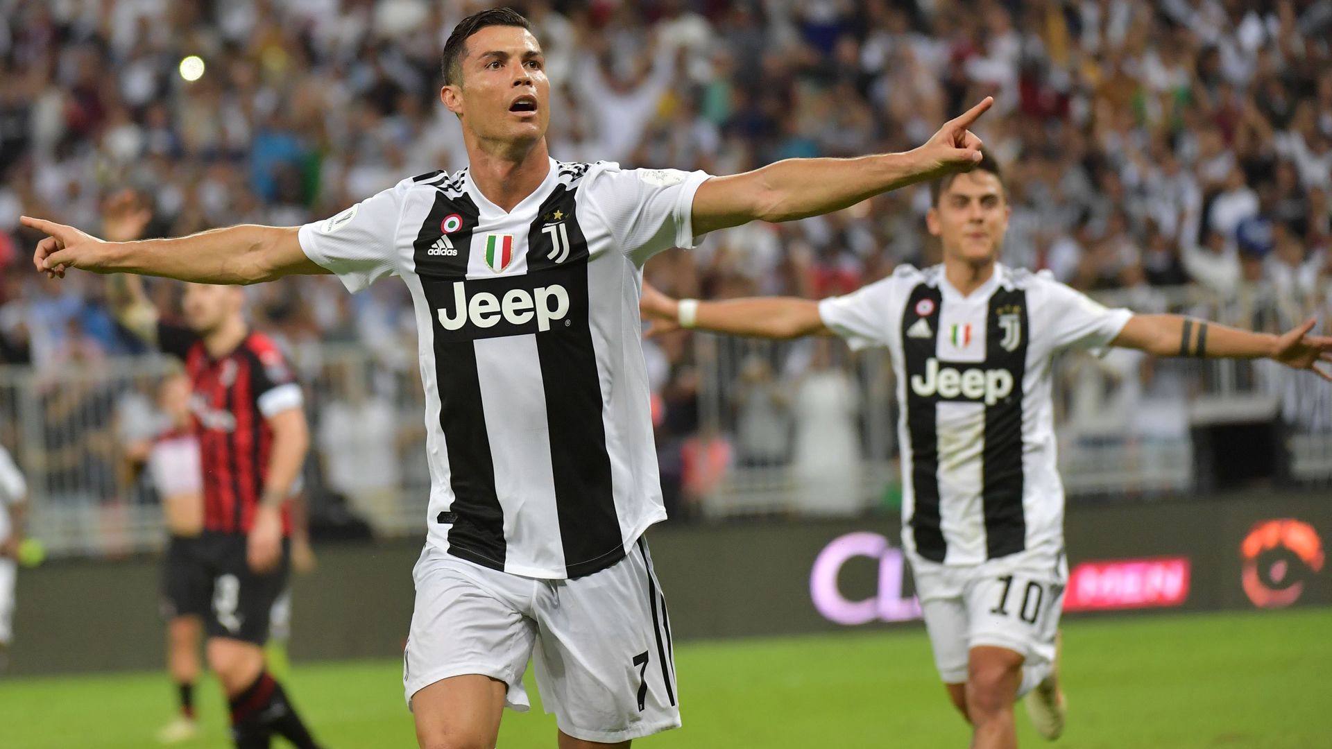 Cristiano Ronaldo Juventus Milan Supercoppa