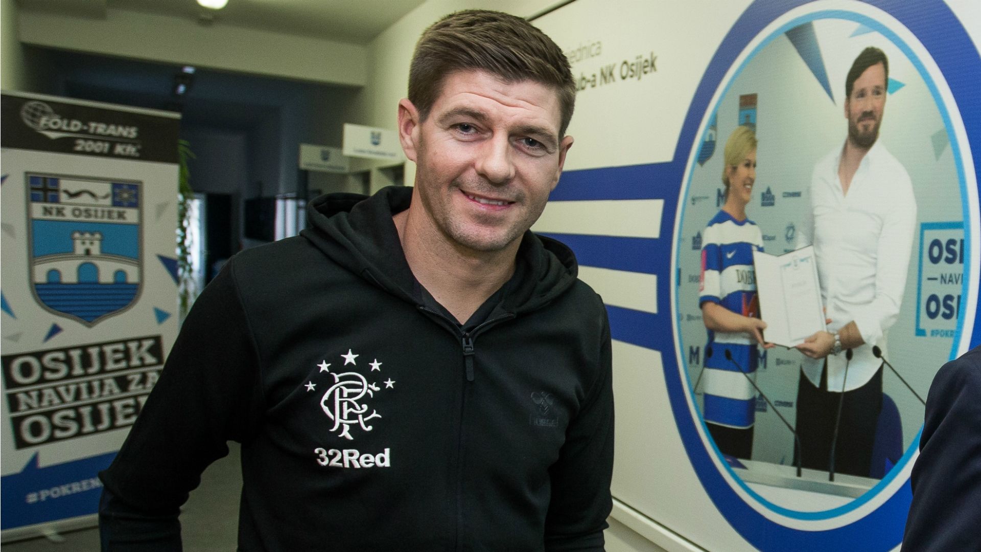 Steven Gerrard Rangers Osijek 25072018