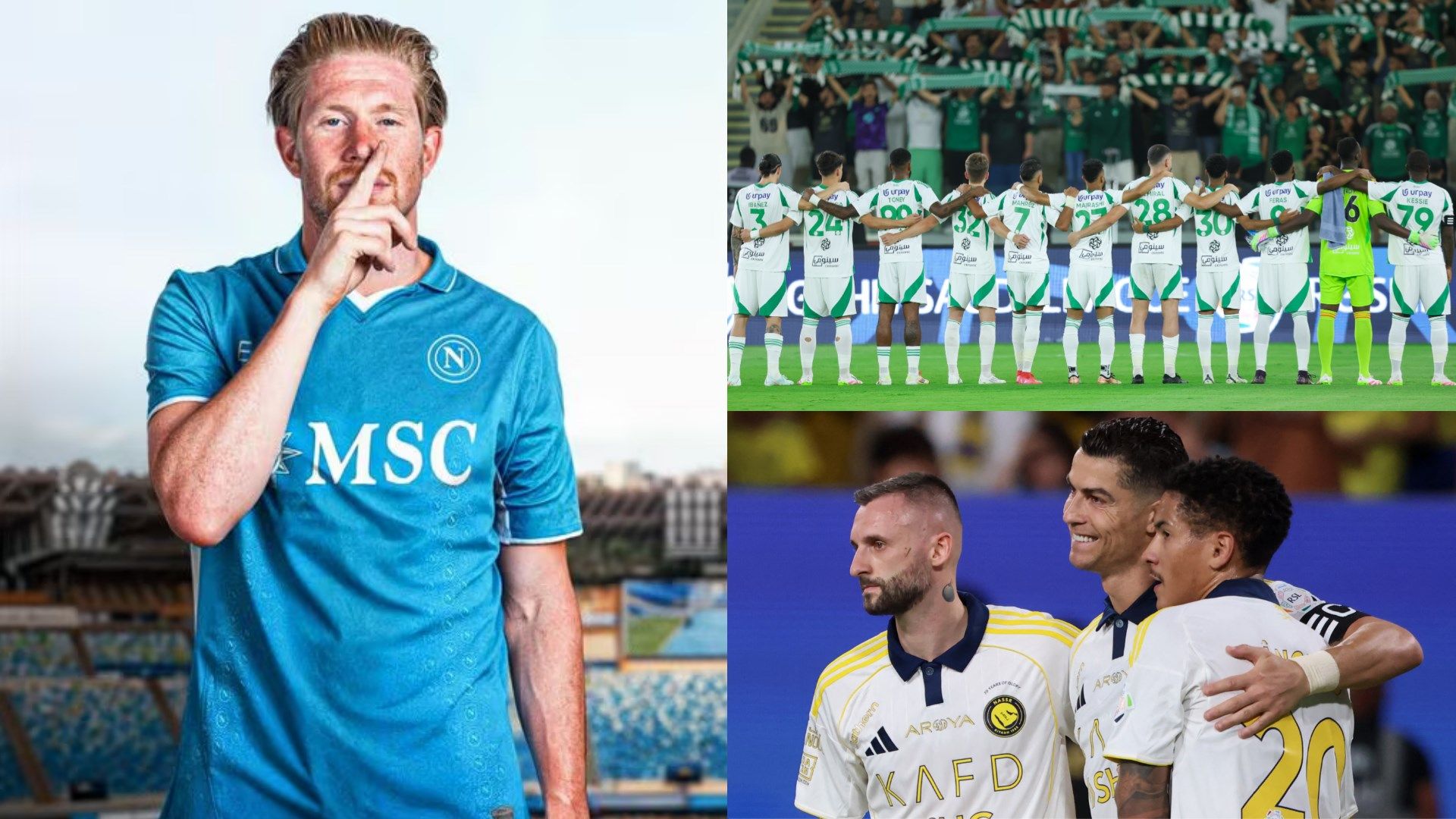 Kevin De Bruyne Al Nassr Al Ahli