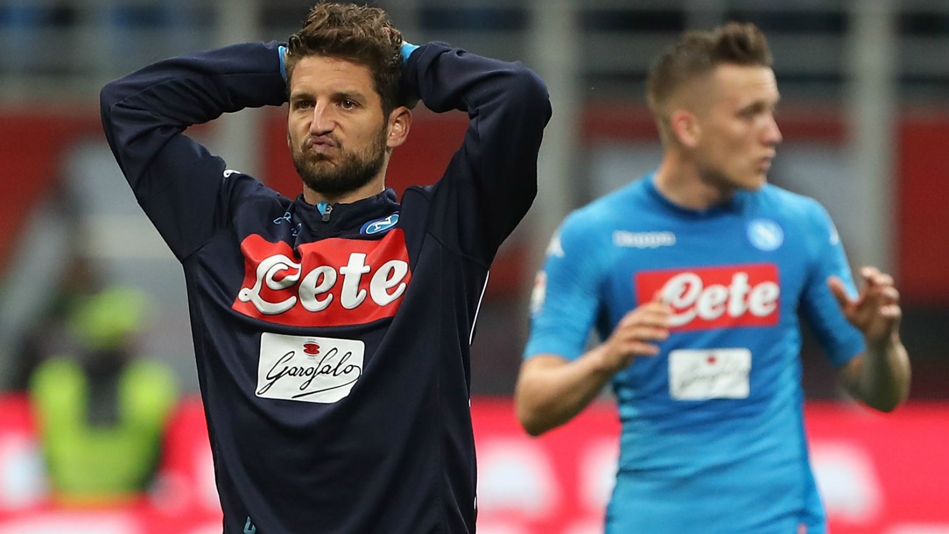 Mertens Milan Napoli Serie A