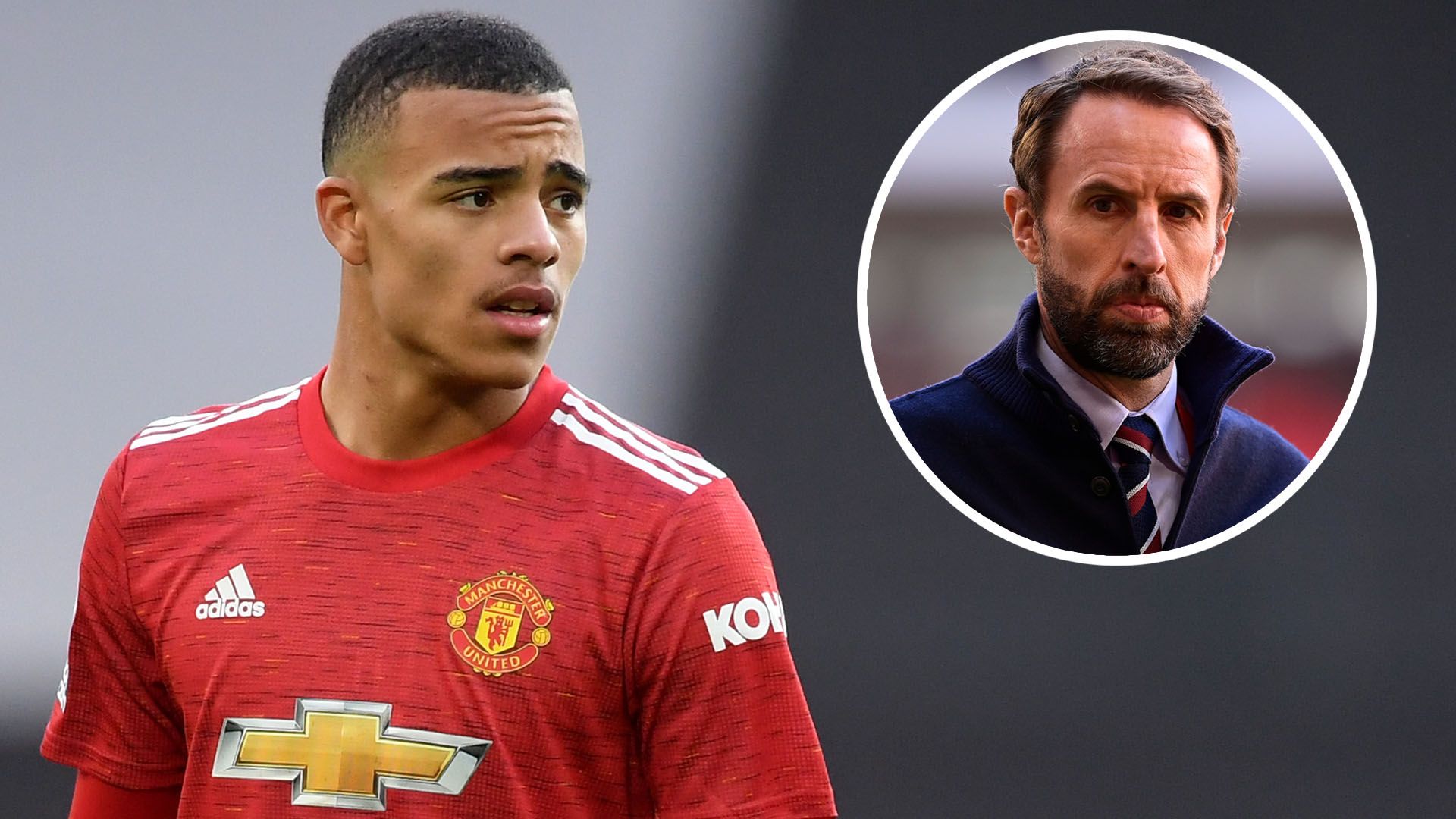 Mason Greenwood Gareth Southgate Man Utd England
