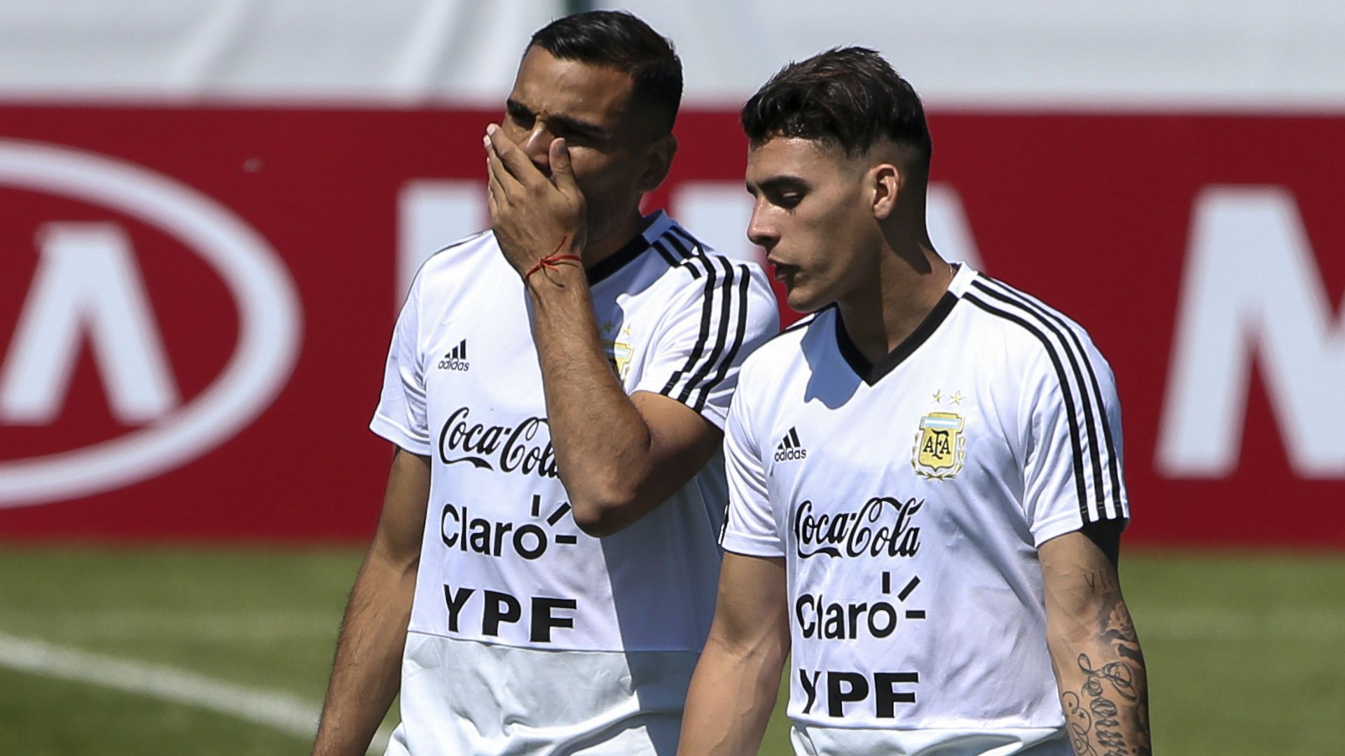 Gabriel Mercado Cristian Pavon Seleccion Argentina World Cup 17062018