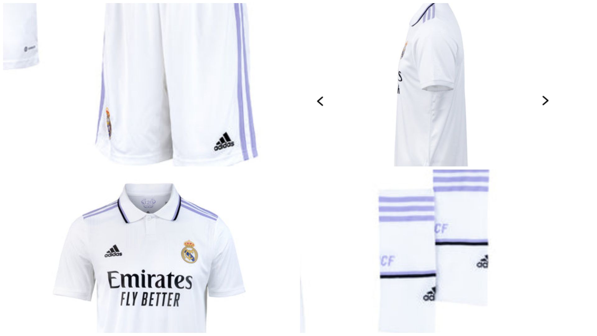 Camisetas Real Madrid