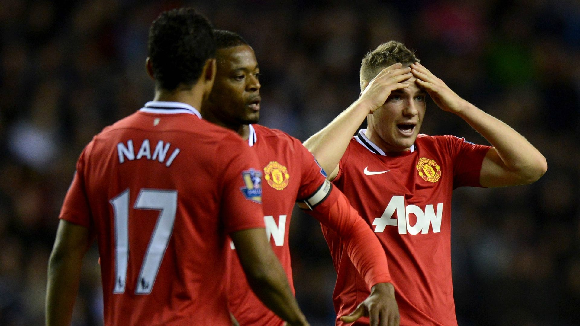 Manchester United vs Wigan 2012