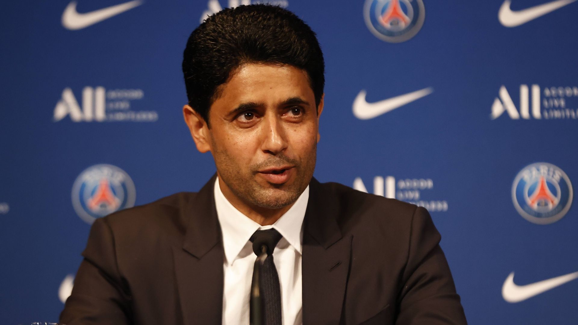 ONLY GERMANY Nasser Al Khelaifi PSG 2022