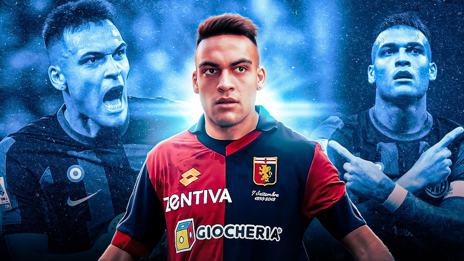 Lautaro Martinez Genoa GFX