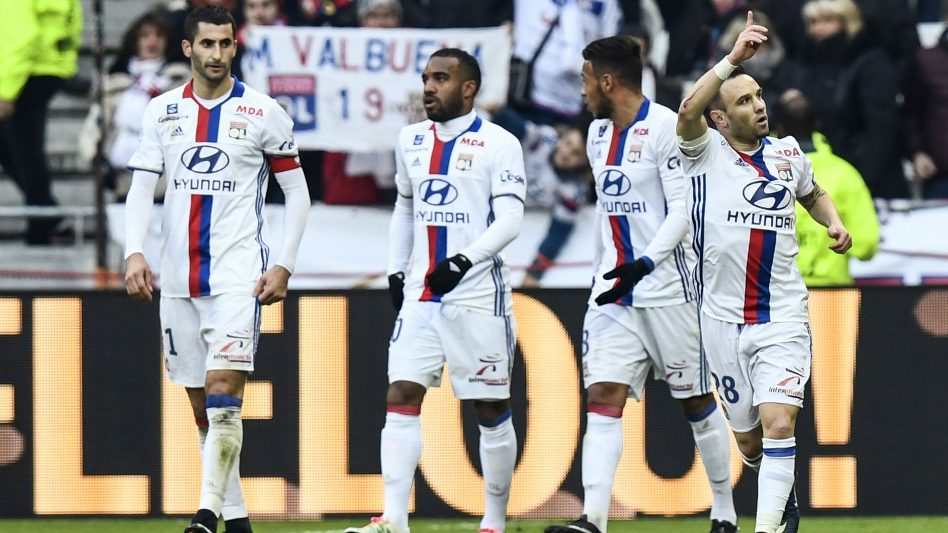 Mathieu Valbuena Lyon Rennes Ligue 1 11122016