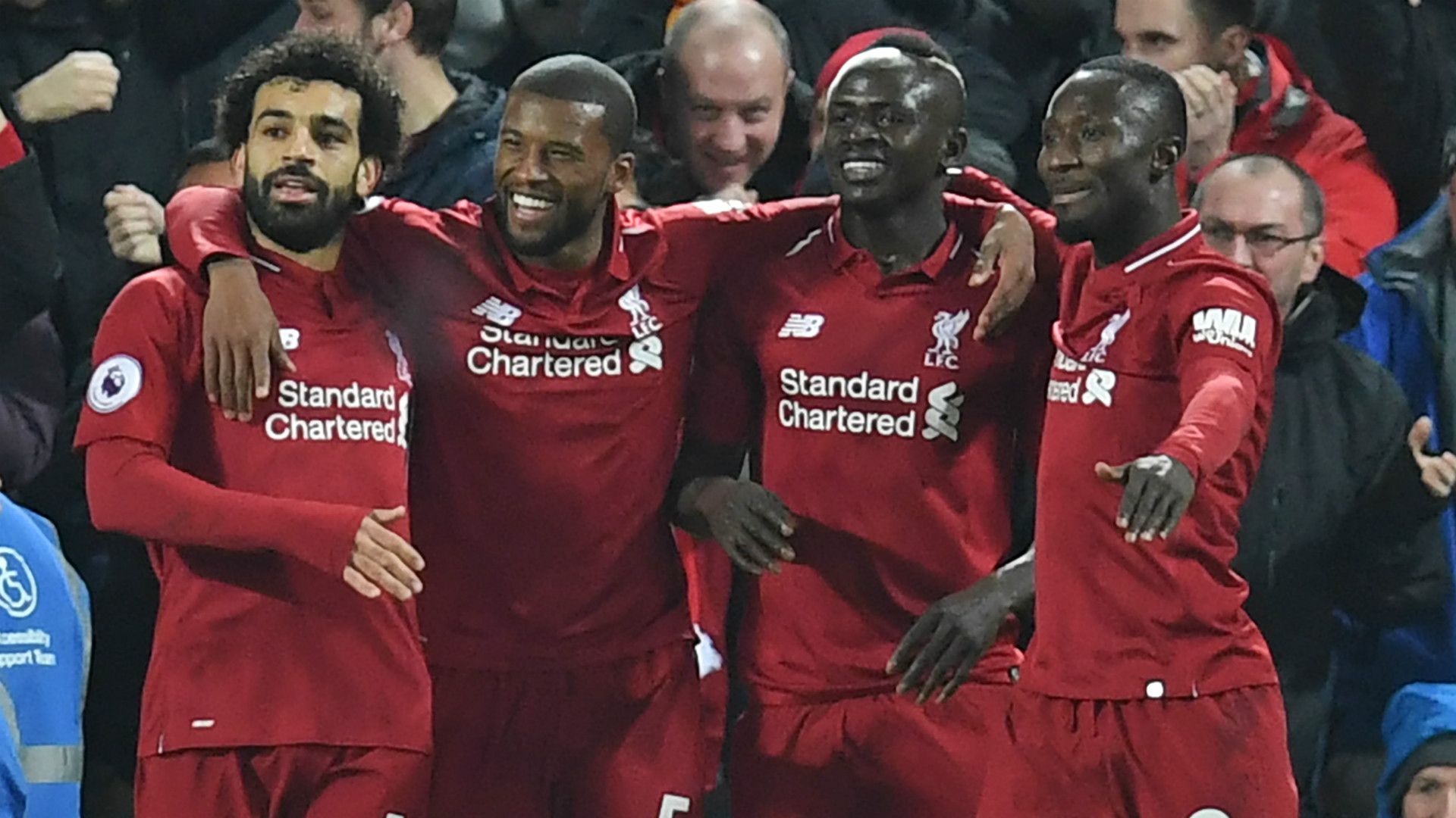 Liverpool celebrate 2018-19