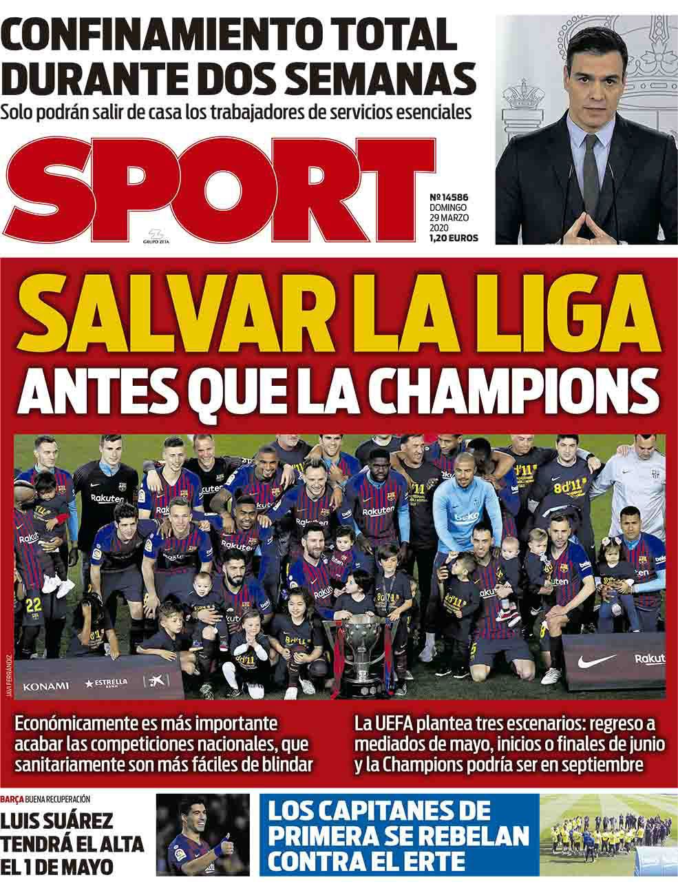 29 March Sport