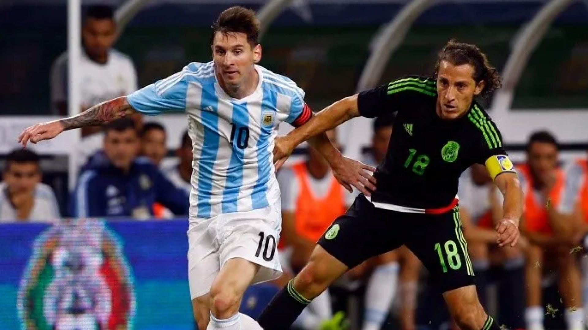 Lionel Messi Andrés Guardado Selección Mexicana Selección Argentina