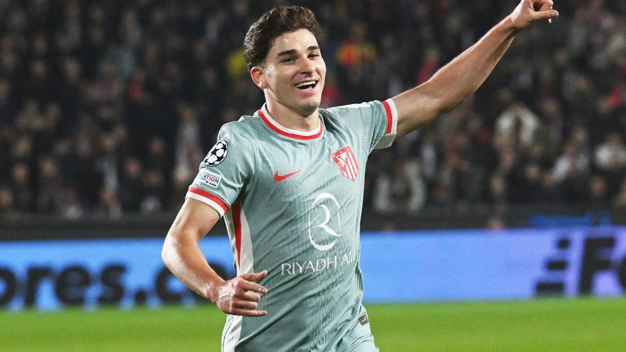 Julian Alvarez Atletico Madrid Sparta Prague Champions League 2024-25